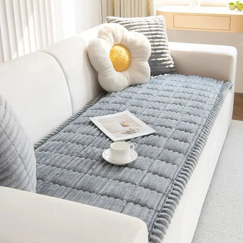 Lazy Soft Flannel Breathable Pet Mat Non-Slip Couch Cover Memoryloop1999