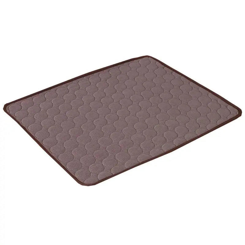 Summer Cooling Pet Mat – Ice Silk Bed for Dogs & Cats Pet Bloom Studio